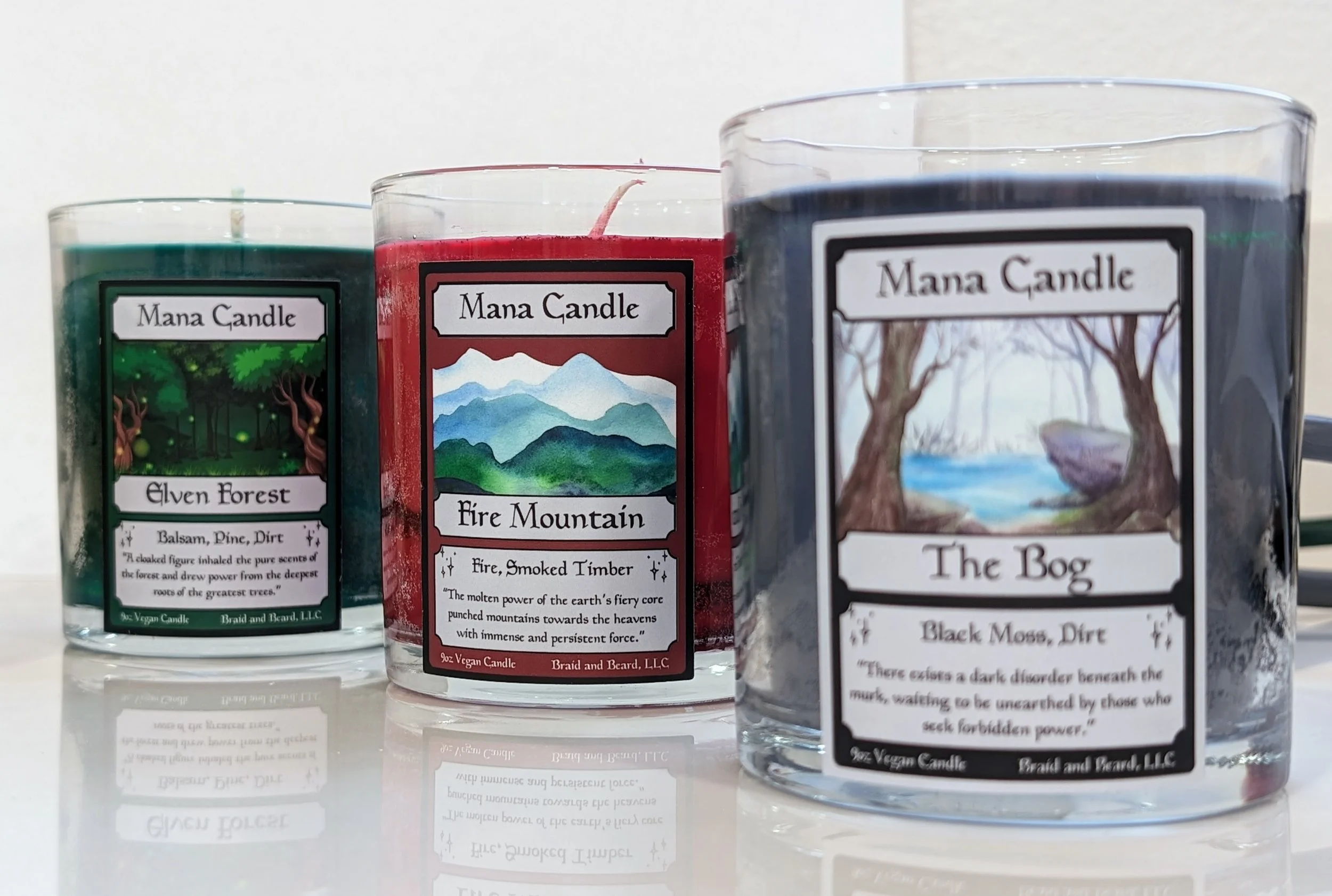 Magic the Gatherings Gifts — Mana Candles